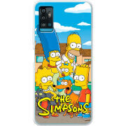 Чехол BoxFace ZTE Blade A71 The Simpsons