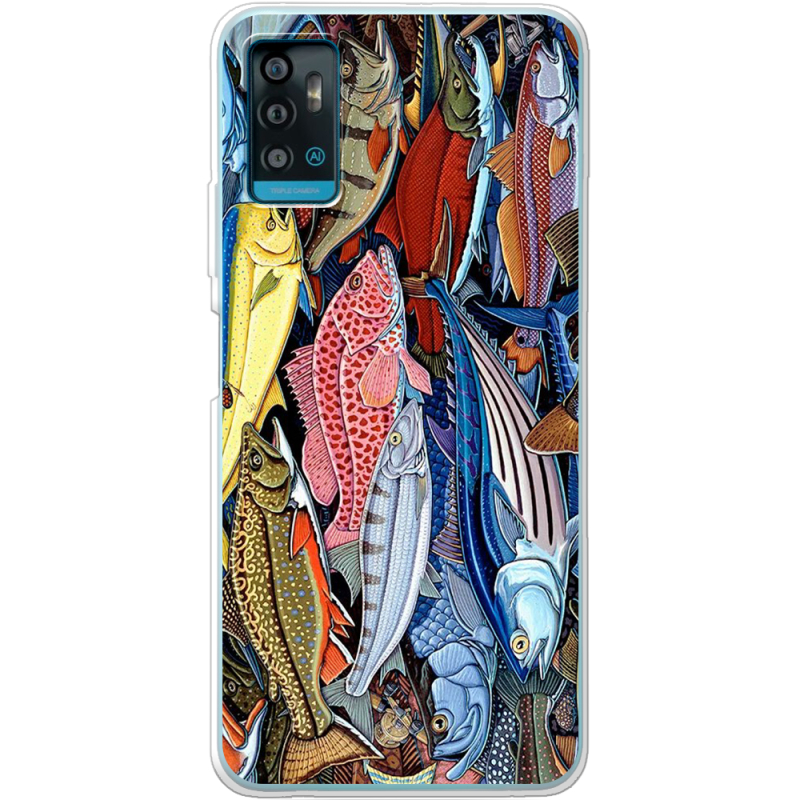 Чехол BoxFace ZTE Blade A71 Sea Fish