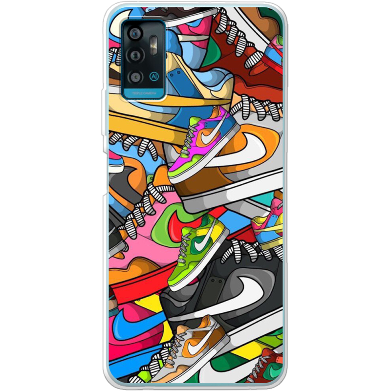 Чехол BoxFace ZTE Blade A71 Sneakers