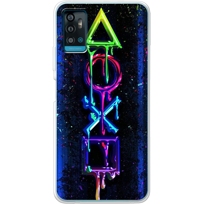 Чехол BoxFace ZTE Blade A71 Graffiti symbols