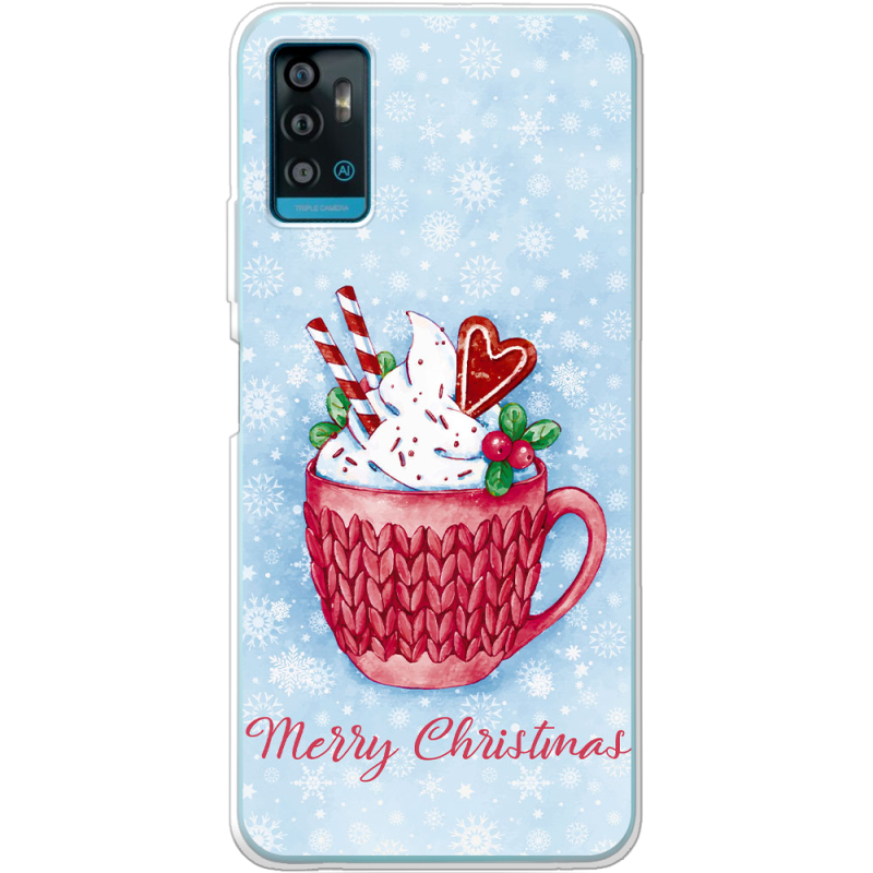 Чехол BoxFace ZTE Blade A71 Spicy Christmas Cocoa