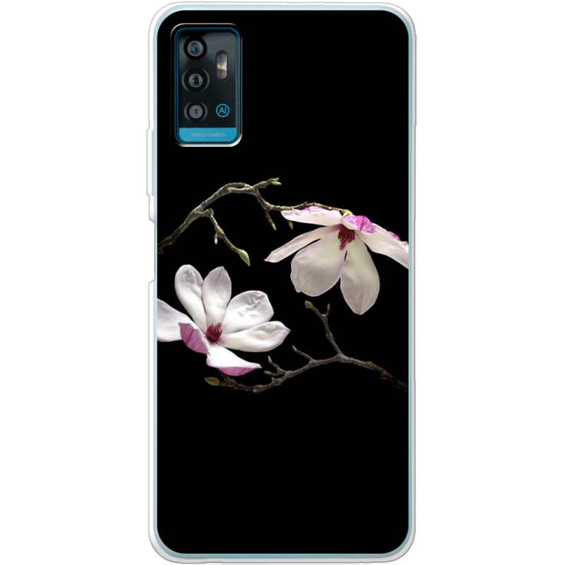 Чехол BoxFace ZTE Blade A71 Ночные Магнолии