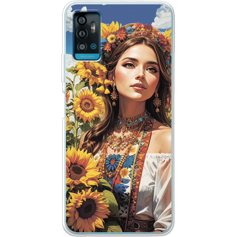 Чехол BoxFace ZTE Blade A71 Сонячна Душа