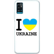 Чехол BoxFace ZTE Blade A71 I love Ukraine
