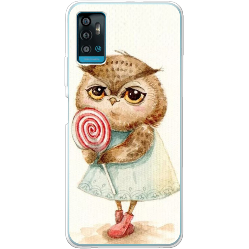 Чехол BoxFace ZTE Blade A71 Совушка