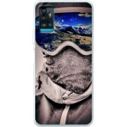 Чехол BoxFace ZTE Blade A71 snowboarder