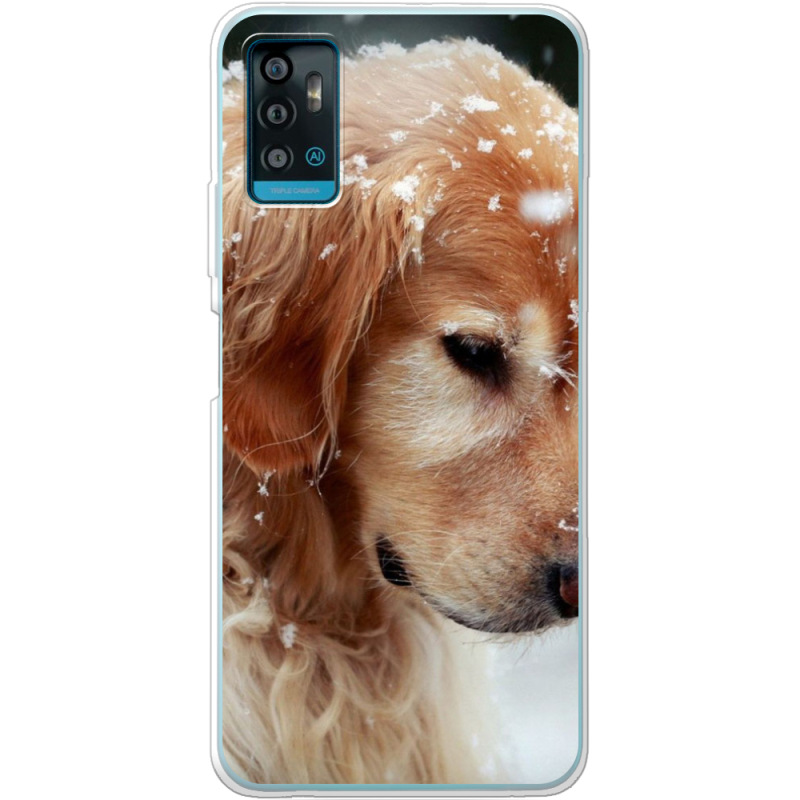 Чехол BoxFace ZTE Blade A71 Golden Retriever