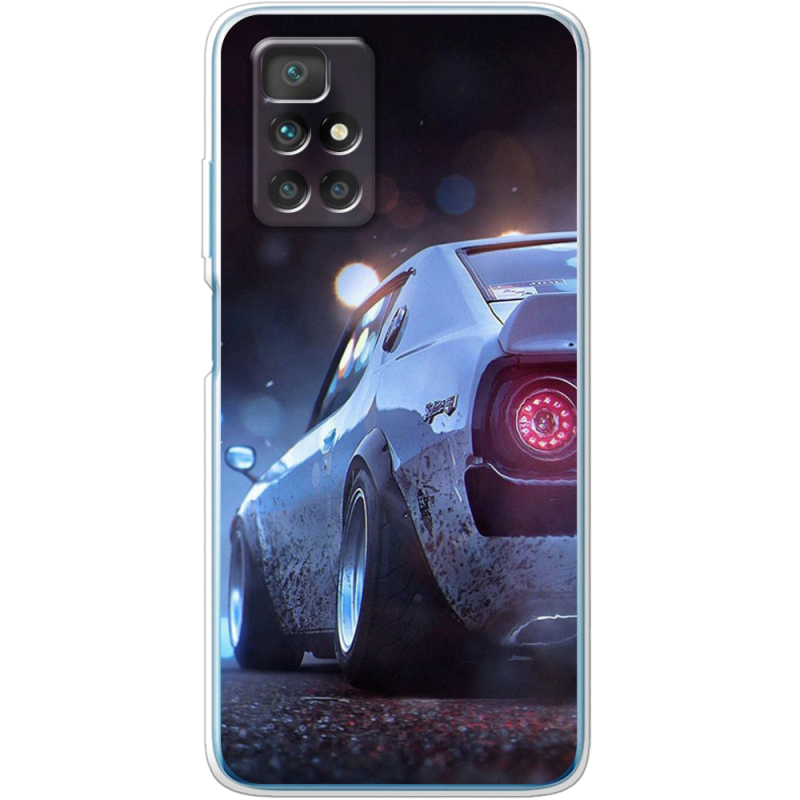 Чехол BoxFace Xiaomi Redmi 10 Silver Car