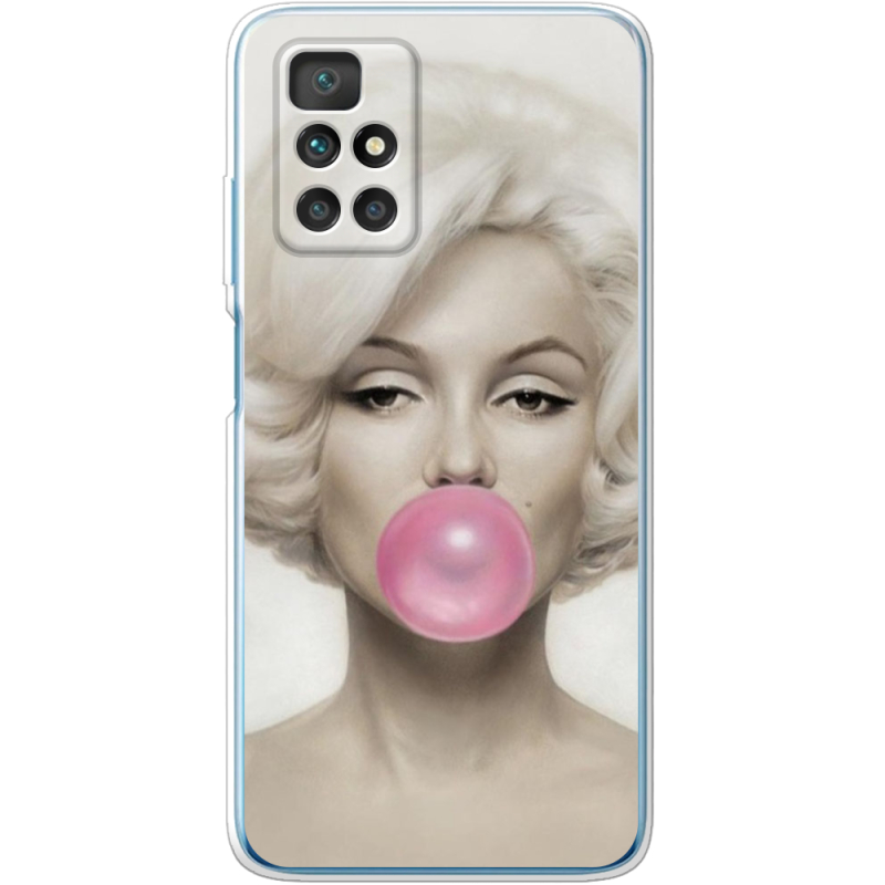 Чехол BoxFace Xiaomi Redmi 10 Marilyn Monroe Bubble Gum