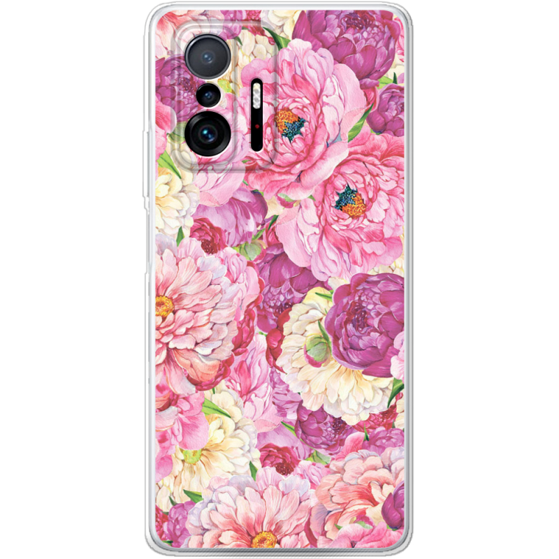 Чехол BoxFace Xiaomi 11T / 11T Pro Pink Peonies