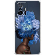 Чехол BoxFace Xiaomi 11T / 11T Pro Exquisite Blue Flowers