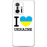 Чехол BoxFace Xiaomi 11T / 11T Pro I love Ukraine