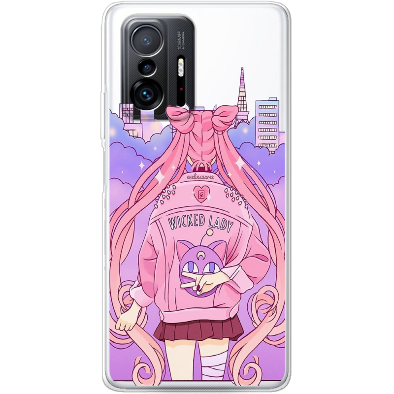 Прозрачный чехол BoxFace Xiaomi 11T / 11T Pro Wiked Lady