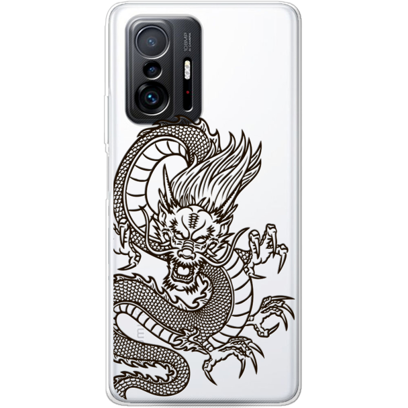 Прозрачный чехол BoxFace Xiaomi 11T / 11T Pro Chinese Dragon