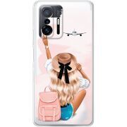 Прозрачный чехол BoxFace Xiaomi 11T / 11T Pro Travel Girl