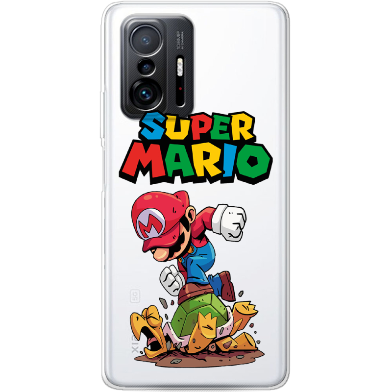 Прозрачный чехол BoxFace Xiaomi 11T / 11T Pro Super Mario