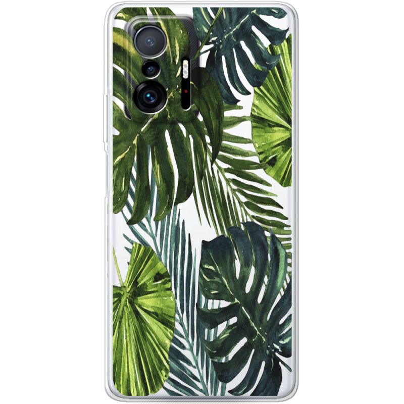 Прозрачный чехол BoxFace Xiaomi 11T / 11T Pro Palm Tree