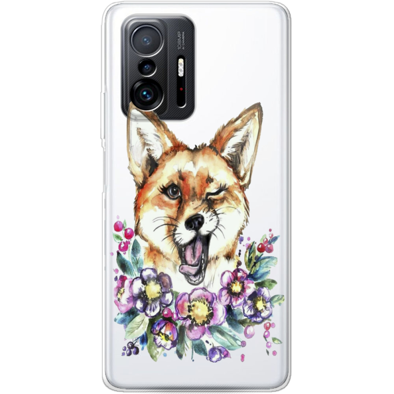 Прозрачный чехол BoxFace Xiaomi 11T / 11T Pro Winking Fox