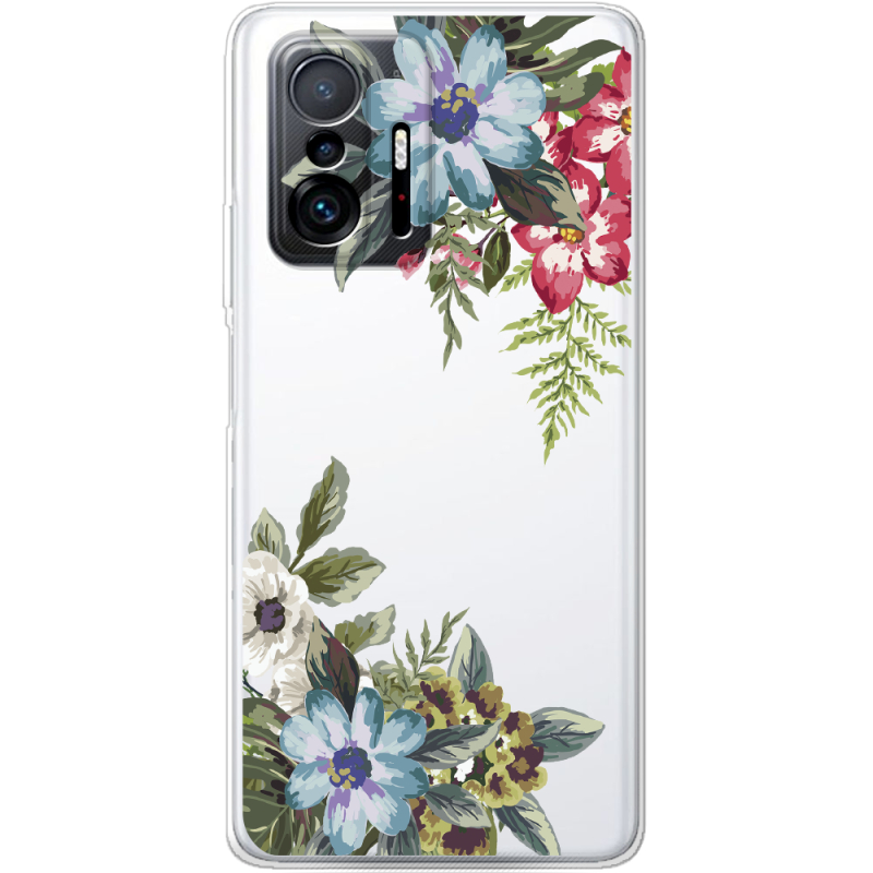 Прозрачный чехол BoxFace Xiaomi 11T / 11T Pro Floral