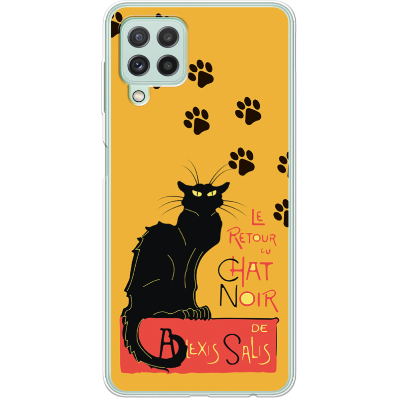 Чехол BoxFace Samsung Galaxy M22 (M225)  Noir Cat