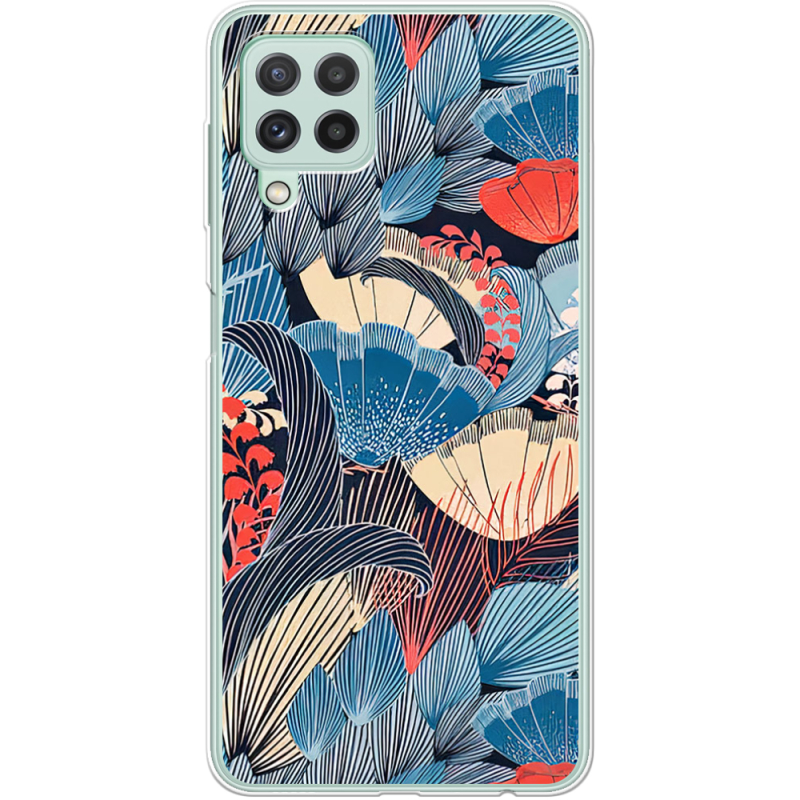 Чехол BoxFace Samsung Galaxy M22 (M225)  Blue Herb