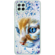 Чехол BoxFace Samsung Galaxy M22 (M225)  Голубоглазый Кот