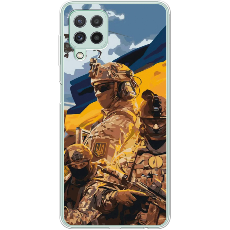 Чехол BoxFace Samsung Galaxy M22 (M225)  Воїни ЗСУ