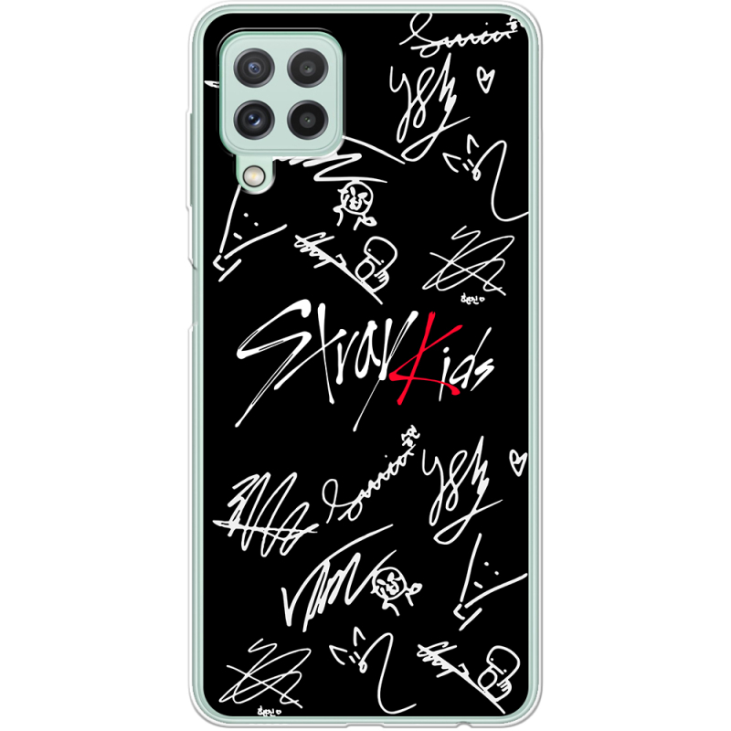 Чехол BoxFace Samsung Galaxy M22 (M225)  Stray Kids автограф