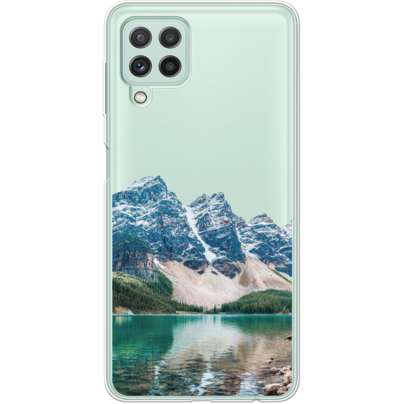 Прозрачный чехол BoxFace Samsung Galaxy M22 (M225)  Blue Mountain