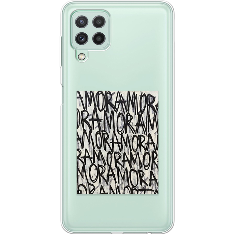 Прозрачный чехол BoxFace Samsung Galaxy M22 (M225)  Amor Amor