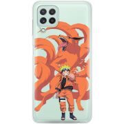 Прозрачный чехол BoxFace Samsung Galaxy M22 (M225)  Naruto and Kurama