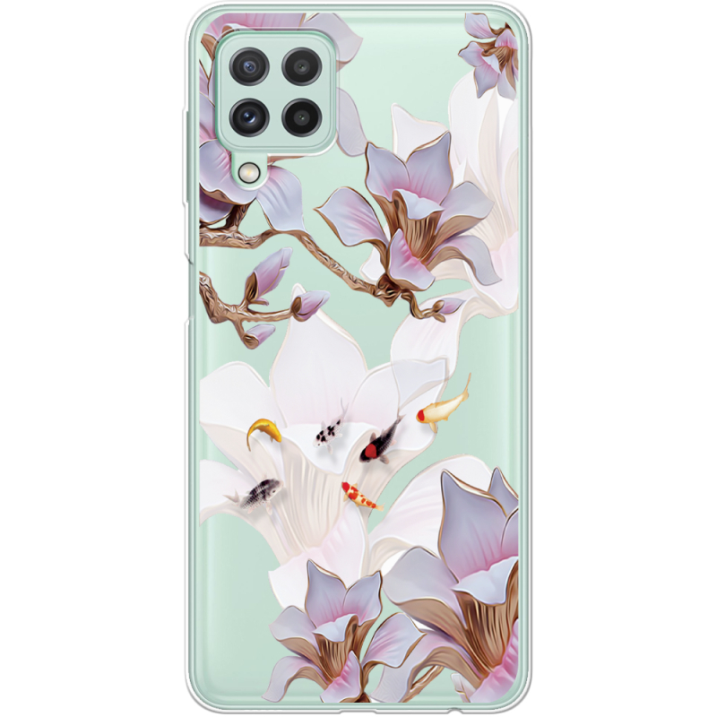 Прозрачный чехол BoxFace Samsung Galaxy M22 (M225)  Chinese Magnolia