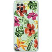 Прозрачный чехол BoxFace Samsung Galaxy M22 (M225)  Tropical Flowers