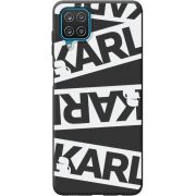 Черный чехол BoxFace Samsung Galaxy M22 (M225) White Karl