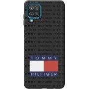 Черный чехол BoxFace Samsung Galaxy M22 (M225) Tommy Print