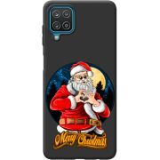 Черный чехол BoxFace Samsung Galaxy M22 (M225) Cool Santa