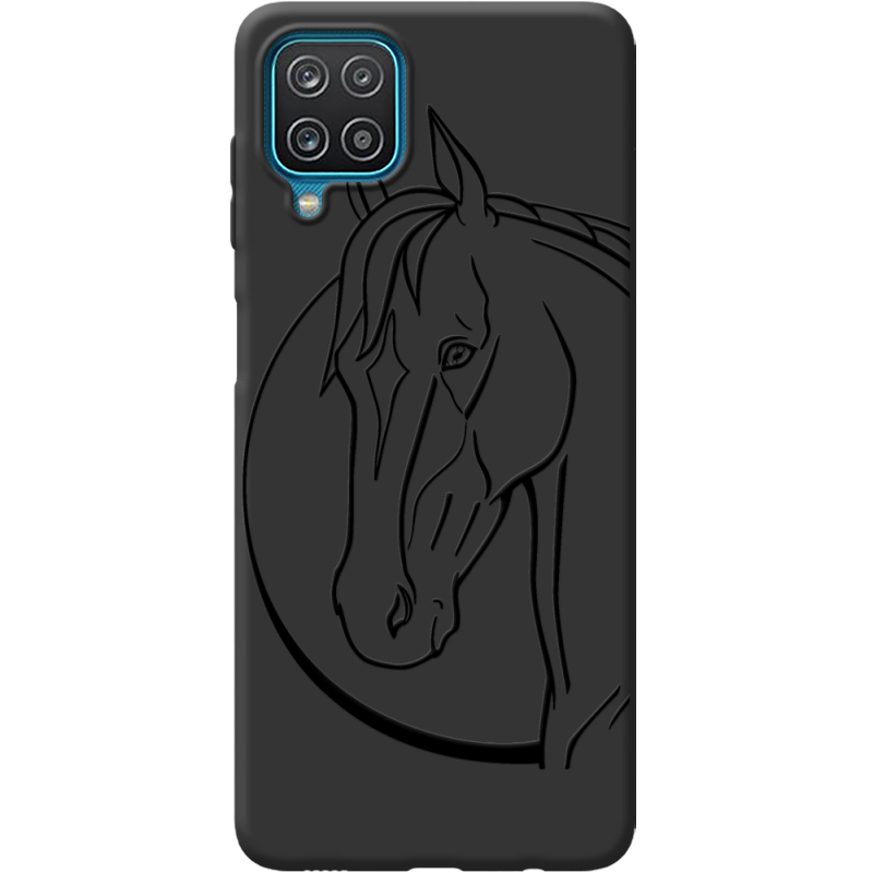 Черный чехол BoxFace Samsung Galaxy M22 (M225) Horse