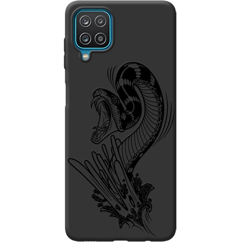 Черный чехол BoxFace Samsung Galaxy M22 (M225) Snake