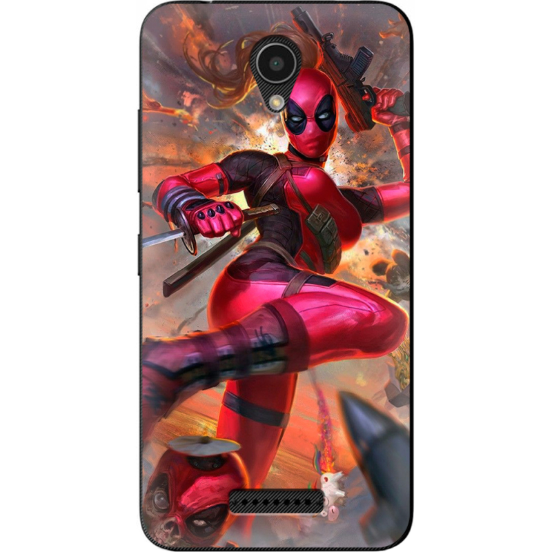 Чехол Uprint Lenovo A1010a20 A Plus Woman Deadpool