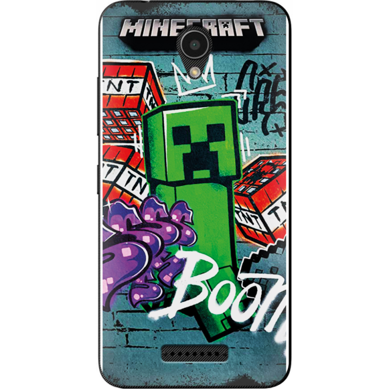 Чехол Uprint Lenovo A1010a20 A Plus Minecraft Graffiti