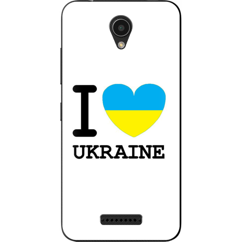 Чехол Uprint Lenovo A1010a20 A Plus I love Ukraine