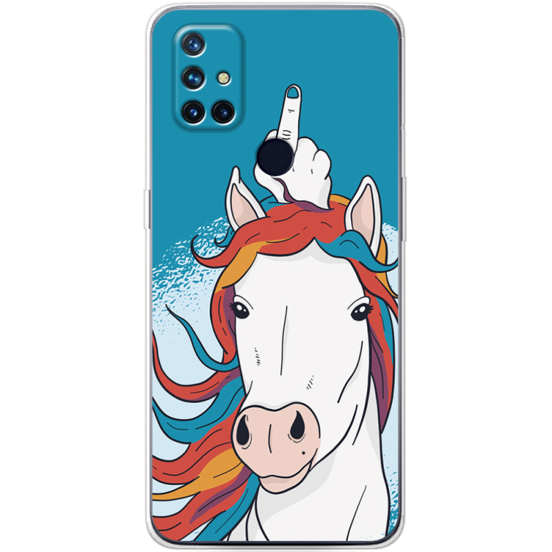 Чехол BoxFace OnePlus Nord N10 Fuck Unicorn