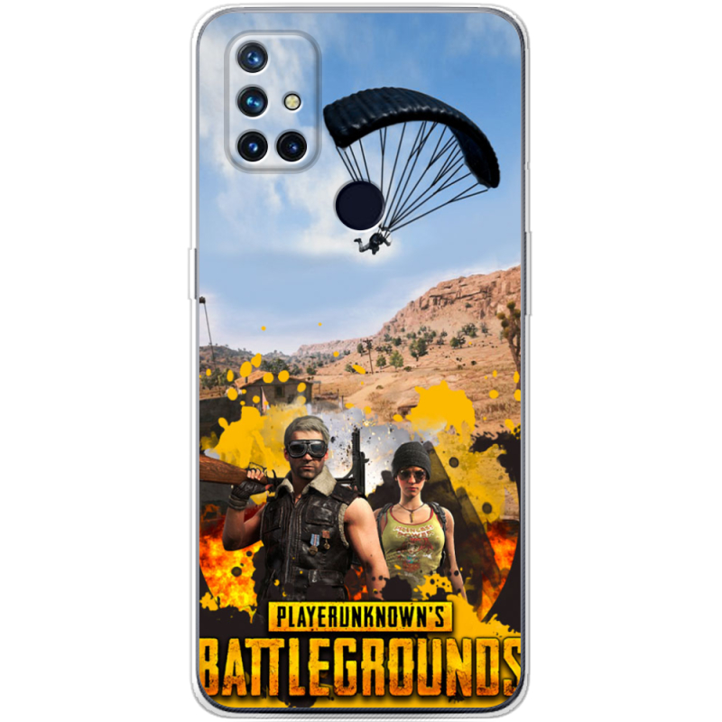 Чехол BoxFace OnePlus Nord N10 Pubg parachute