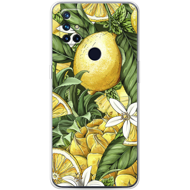 Чехол BoxFace OnePlus Nord N10 Lemon Pattern