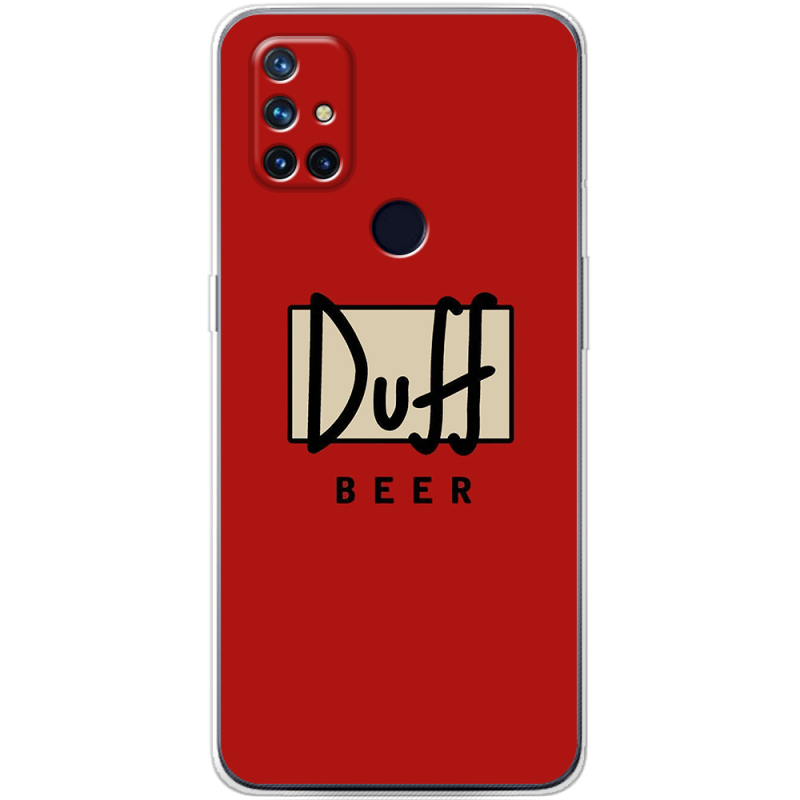 Чехол BoxFace OnePlus Nord N10 Duff beer