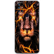 Чехол BoxFace OnePlus Nord N10 Fire Lion