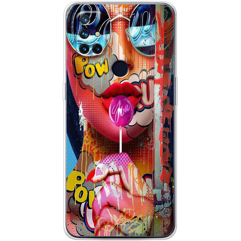 Чехол BoxFace OnePlus Nord N10 Colorful Girl