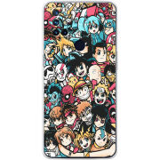 Чехол BoxFace OnePlus Nord N10 Anime Stickers