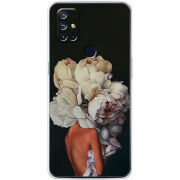 Чехол BoxFace OnePlus Nord N10 Exquisite White Flowers