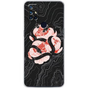 Чехол BoxFace OnePlus Nord N10 Snake Rose